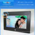 optional infrared scanning 7 inch digital photo frame